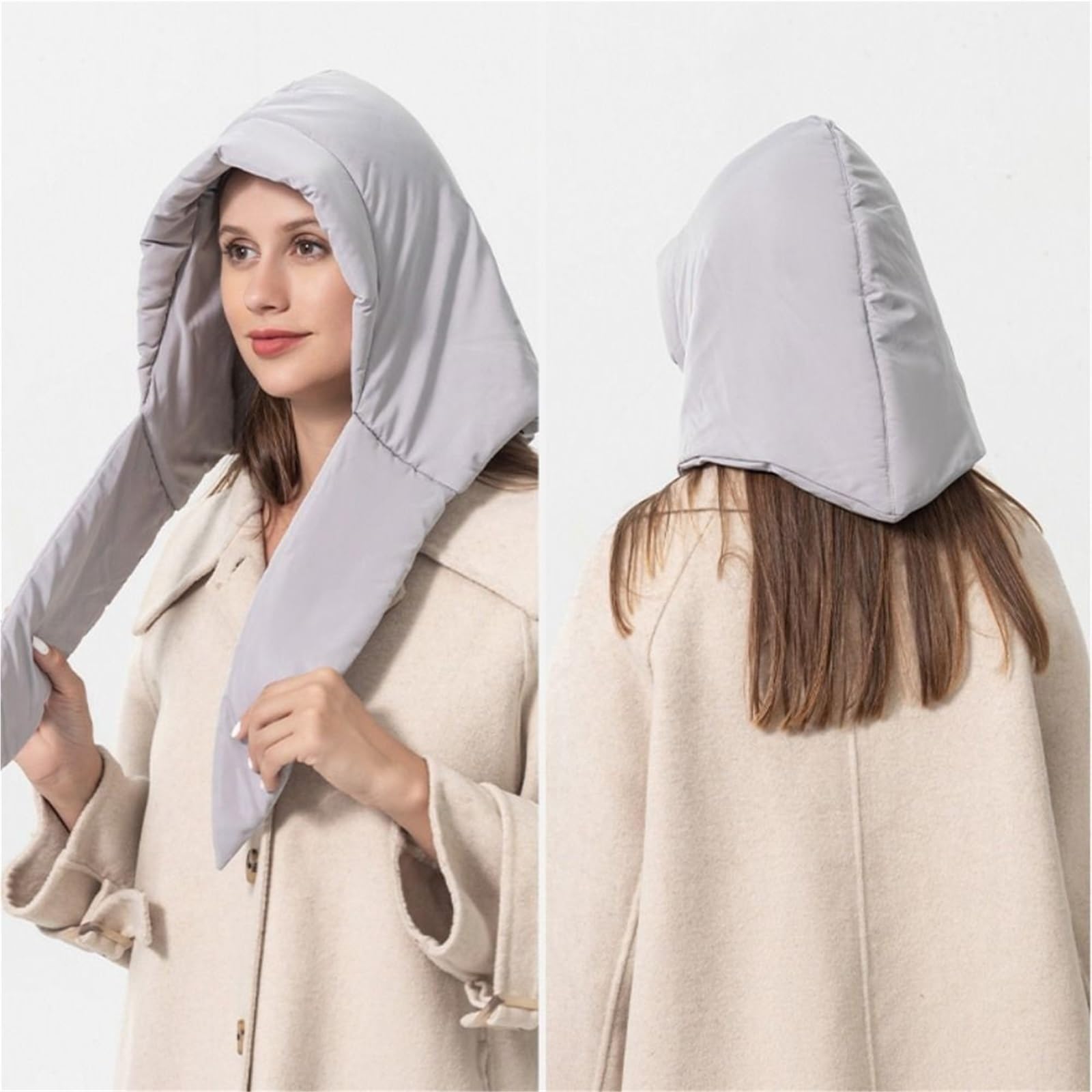 Pañuelo for la Cabeza de Invierno Grueso a Prueba Viento, Repelente al Agua, Capucha cálida, diseño Farol, con Lazo, 2 uds para Deportes Al Aire Libre