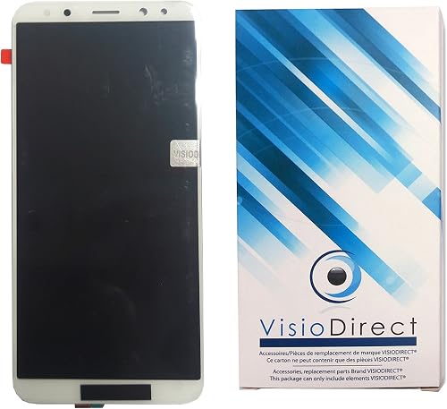 Visiodirect Schermo Vetro Completo per Huawei Mate Lite 5 9 Telefono Portatile Bianco Touchscreen Schermo LCD Visiodirect Schermo Vetro Completo per Huawei Mate Lite 5 9 Telefono Portatile Bianco Touchscreen Schermo LCD