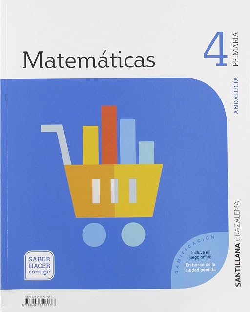 Portada de Matematicas 4º Educacion Primaria Saber Hacer Contigo Ed 2019 Andaluci