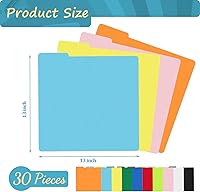 Vista 2 de 30 separadores de discos de vinilo a granel, separadores de discos Lp de plástico a granel, separadores de vinilo multicolor con pestañas para 33