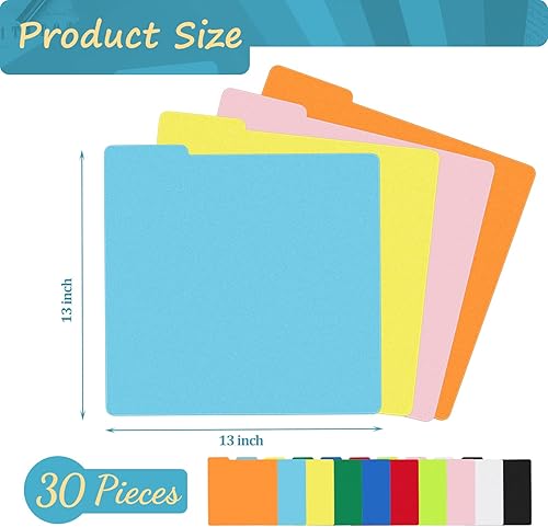 Miniatura 2 de 30 separadores de discos de vinilo a granel, separadores de discos Lp de plástico a granel, separadores de vinilo multicolor con pestañas para 33