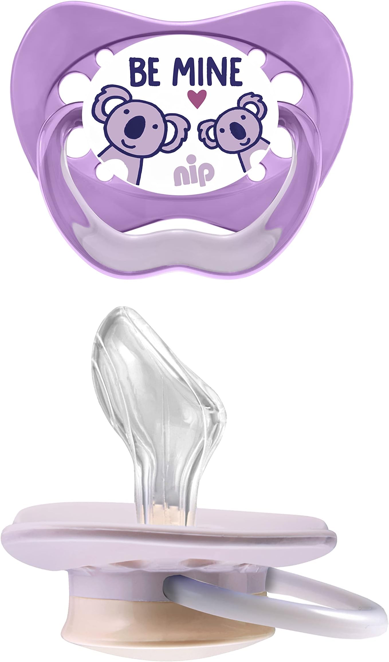 nip Nip, Family Soothers, Size 2, 5-18 Months, Silicone, Made in Germany, BPA Free, Koala & Unicorn