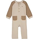 Calvin Klein Baby Boys Footless Coverall
