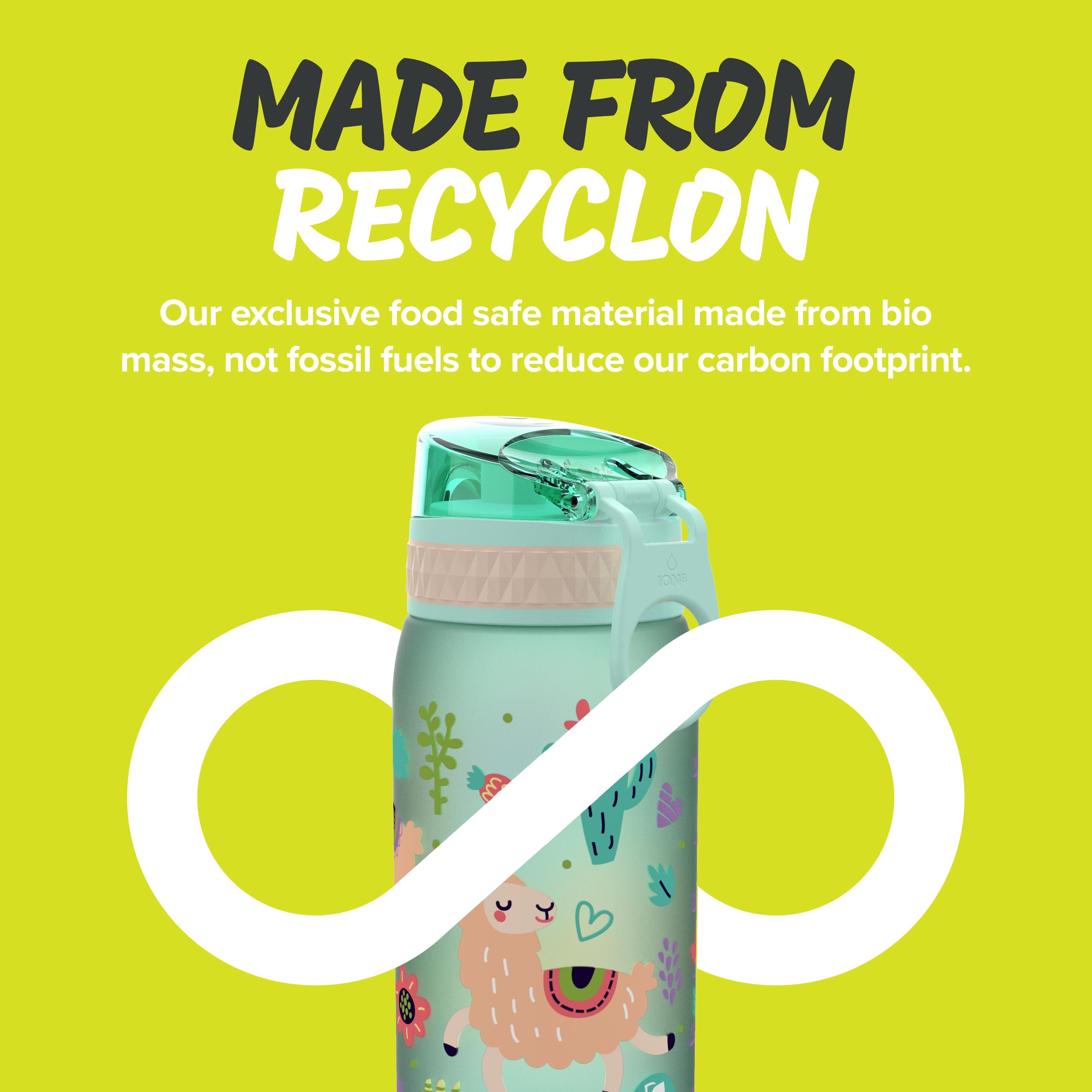 Borraccia Ion8 Per Bambini - Antigoccia, Senza BPA, Design Spaziale Con Maniglia - Foto 9