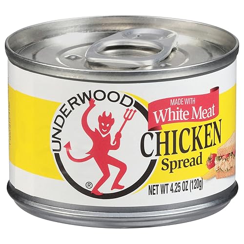 Vista 6 de Underwood, Pasta de pollo con carne blanca, recipiente de 4.25 onzas (paquete de 4)