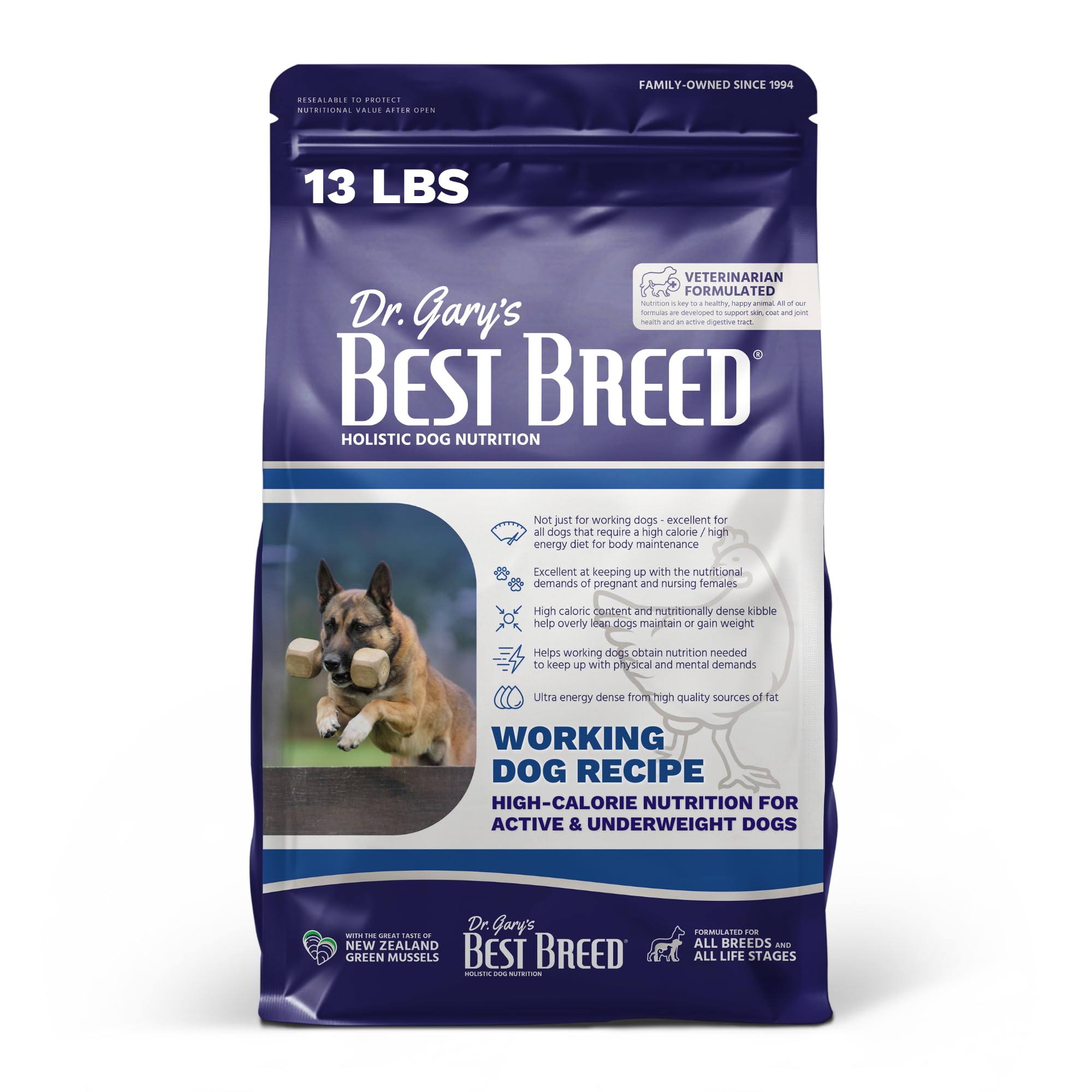 Dr. Gary's Working Dog Diet 13lb bag