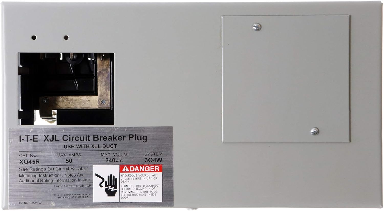 Siemens XQ45R Bus-Plug Breaker Style Enclosure, 4-Pole, 120/240-Volt, 60-Amp, 1-Phase, 4-Wire