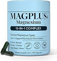 Vista 10 de L-treonato de magnesio con apigenina y L-teanina Mezcla de 7 ingredientes clínicamente estudiada para el sueño y el cerebro Memoria, enfoque