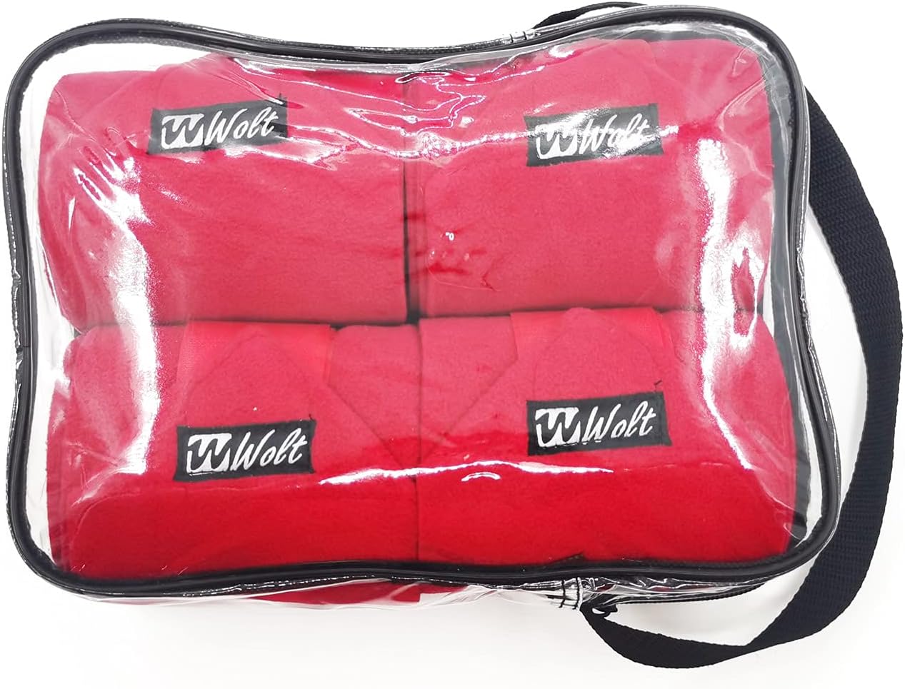 STORMER 's Choice Horse Polo Leg Wraps Soft Fleece Leg Bandage Set of 4（ Navy Blue） : Pet Supplies