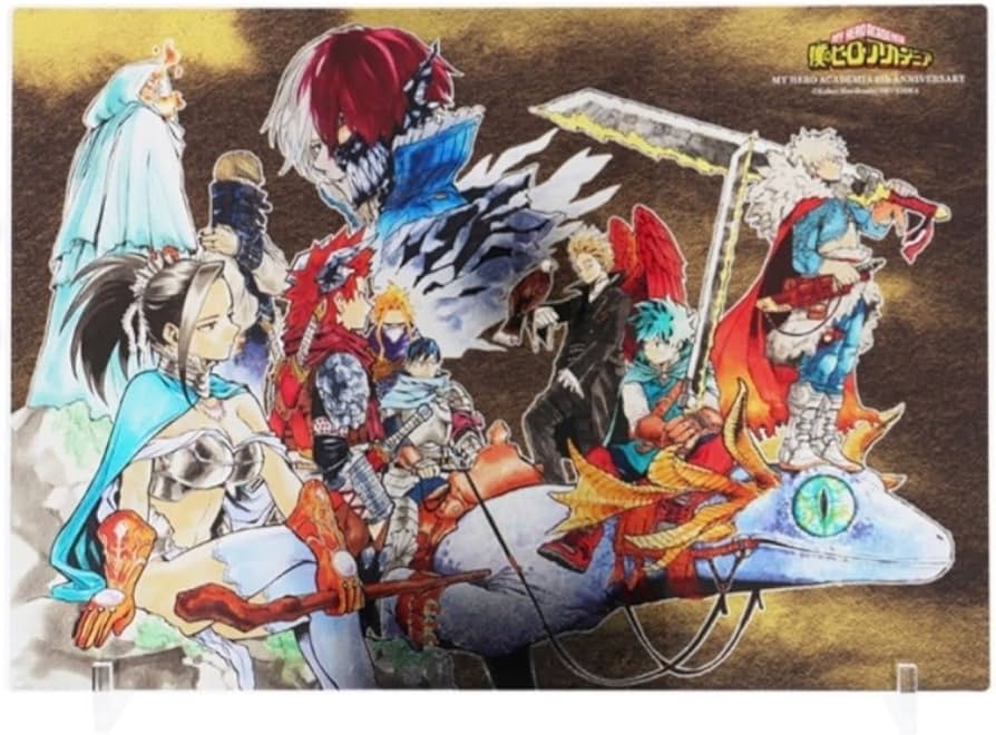 Amazon.co.jp: 僕のヒーローアカデミア 箔入りアクリルアート 連載8