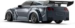 ACAMMZAR Mini RC Voiture drift avec Gyro, 1:43 4WD Proportionnalité complète RC Voitures, 18KM/H Voiture à distance haute vitesse avec lumières, pneus de course supplémentaires, Véhicule pour adultes Enfants Garçons, Gris