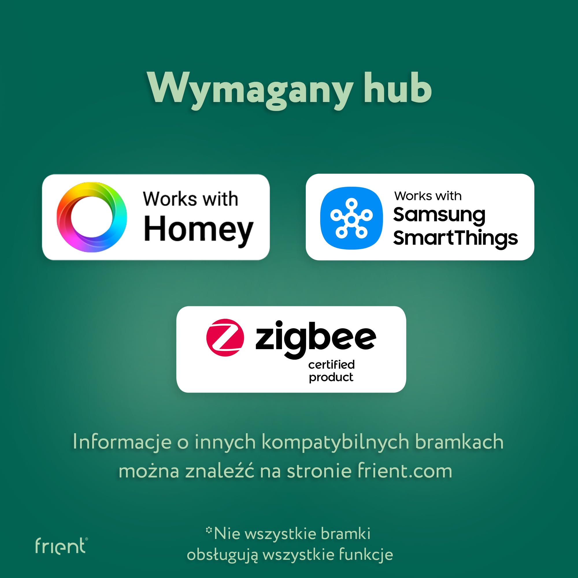 Czujnik Wibracji frient | Wykrywanie wibracji | Czujnik przechyłu | Ochrona domu | 15 predefiniowanych poziomów czułości | Czujnik temperatury | Zigbee | Działa z Homey i SmartThings