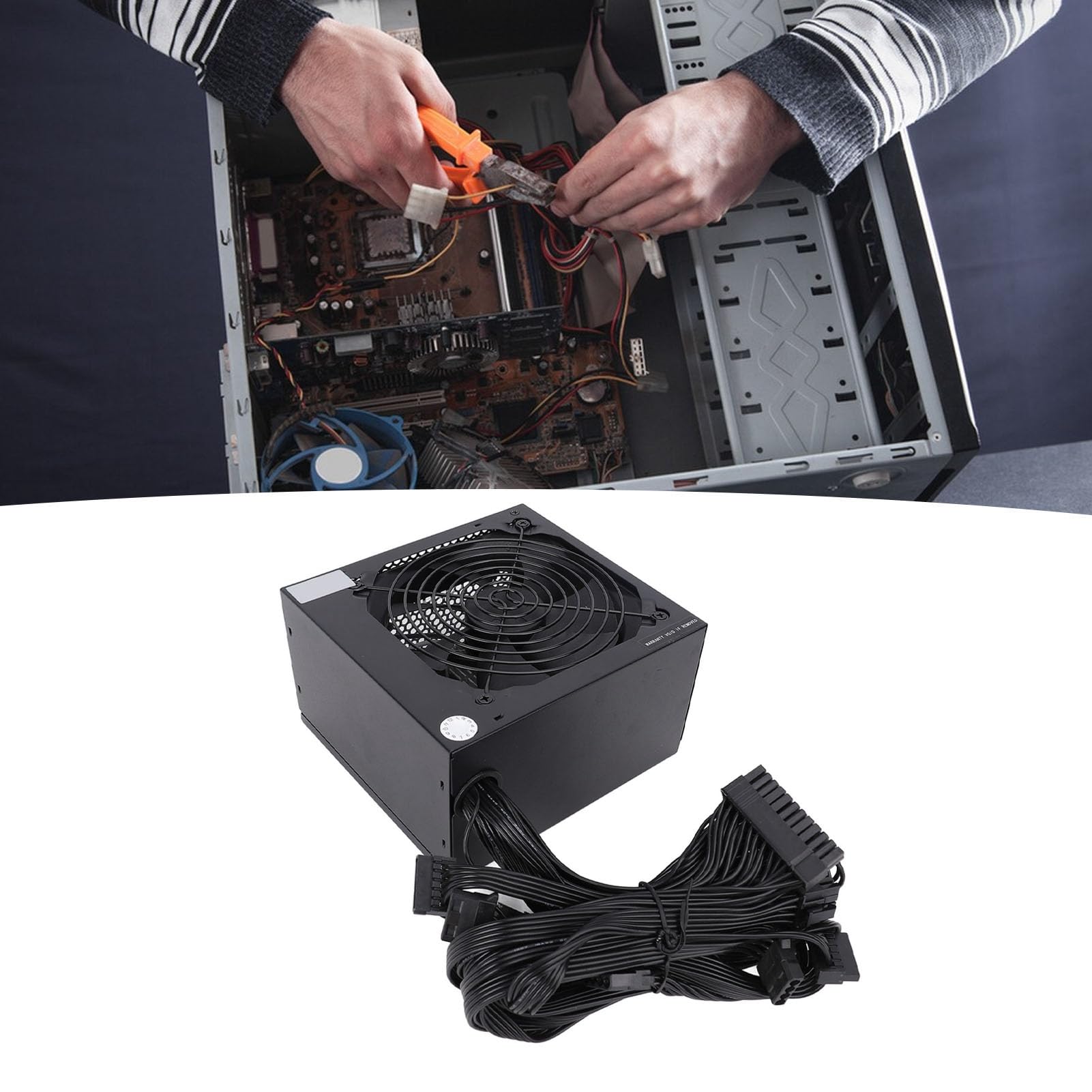 Alimentatore per PC da 500 W Protezione Completa Efficienza Energetica Design Ad Alta Corrente per Vista / 1 X Alimentatore per Computer (desktop)