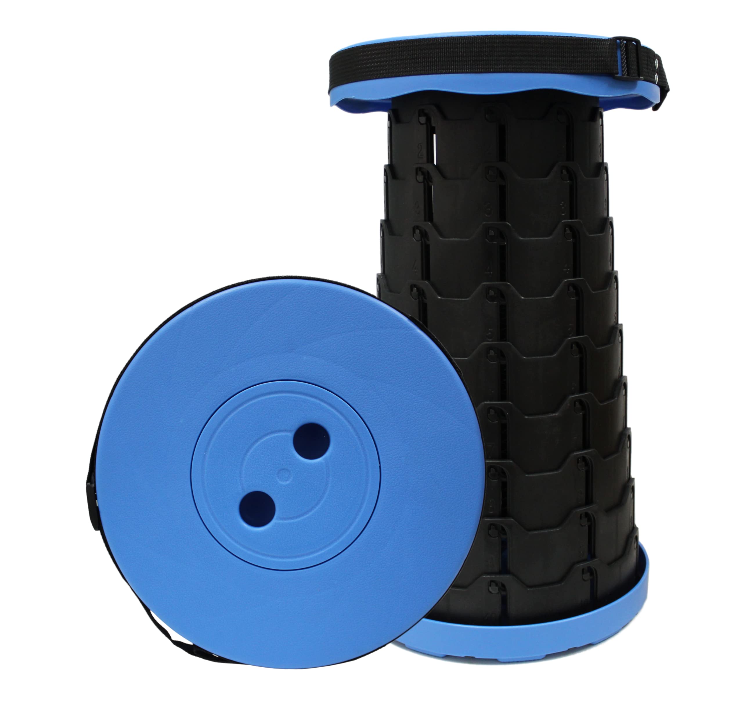 Maagen Telescopic Folding Stool (Blue)