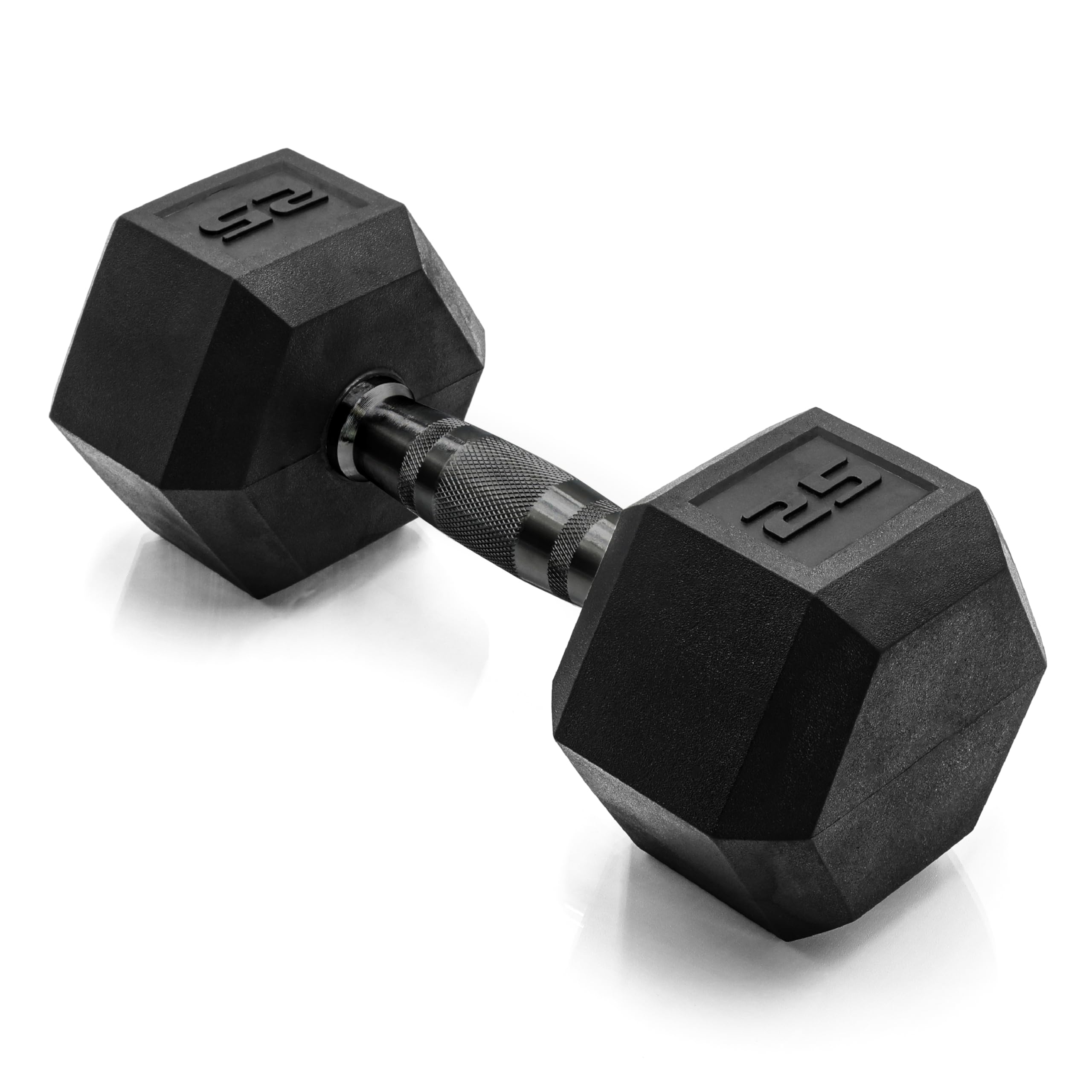 CAP Barbell Coated Hex Dumbbell Weight - Single 10-120 lbs Multiple Options