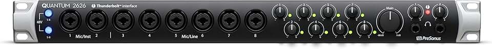 PreSonus Quantum 2626 26x26 Thunderbolt 3 Audio Interface