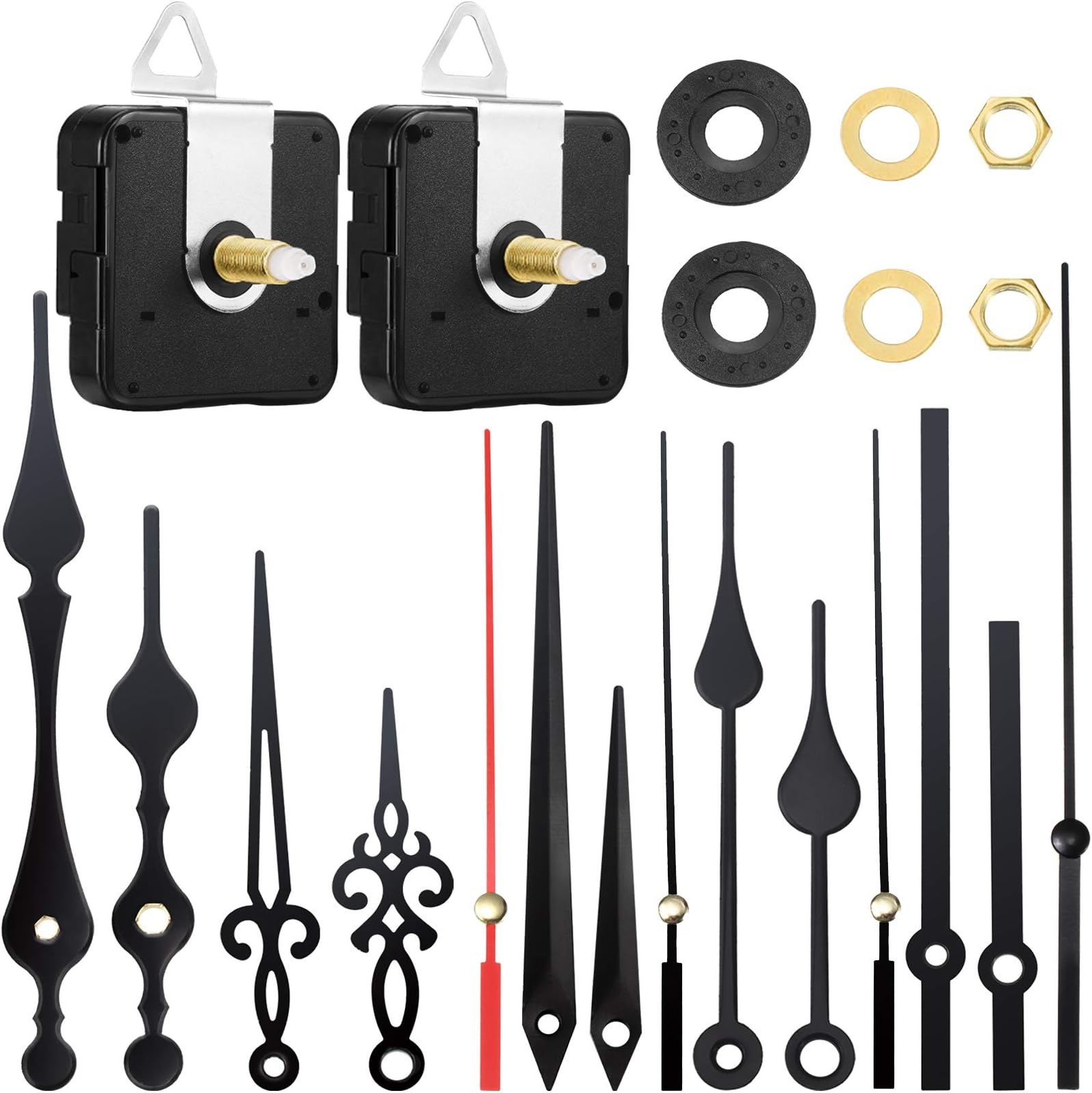 Meccanismo Orologio Al Quarzo Silenzioso - Kit Per Creazione E Riparazione Orologi - Foto 6