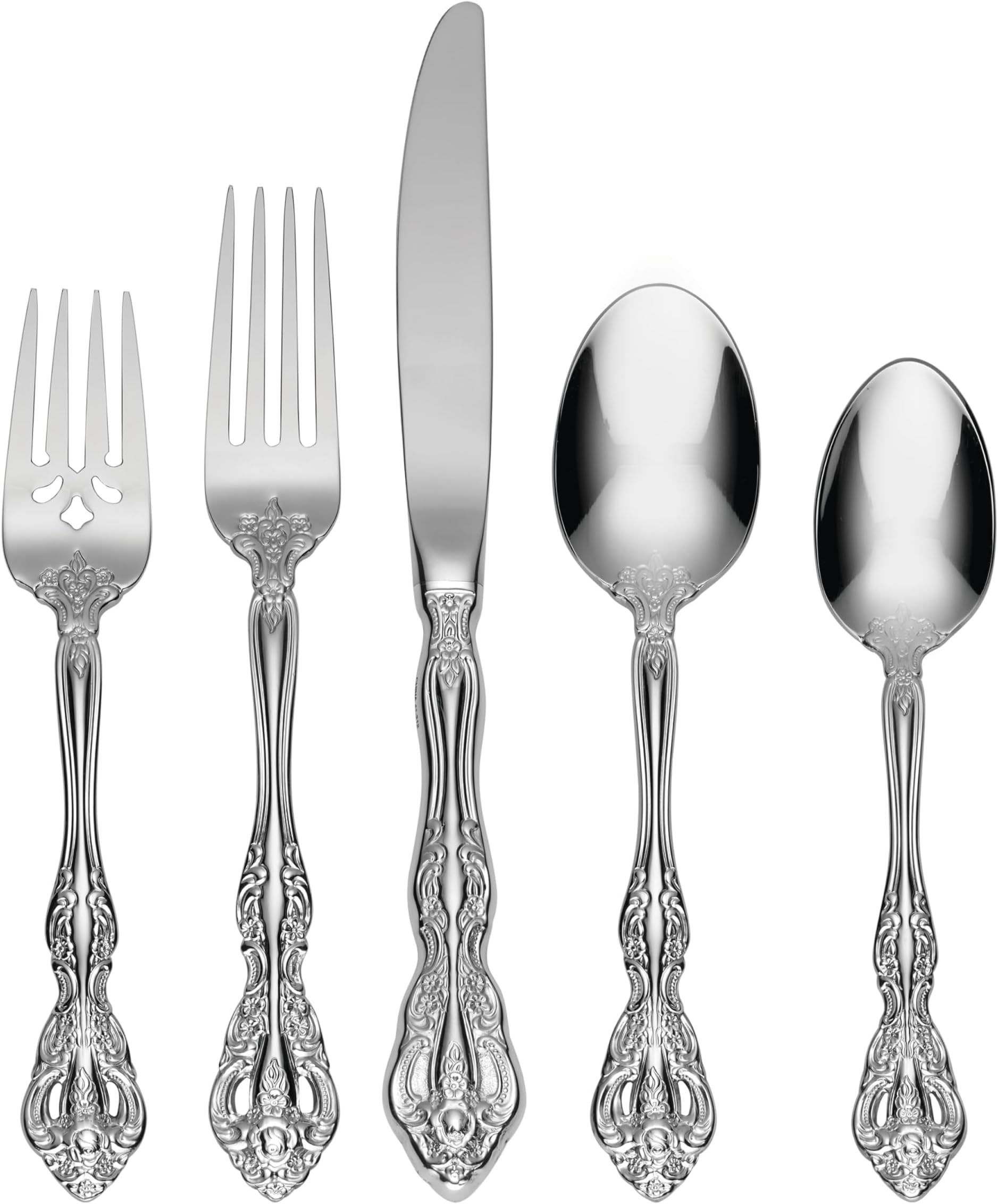 Michelangelo 45 Piece Flatware Set, Service for 8