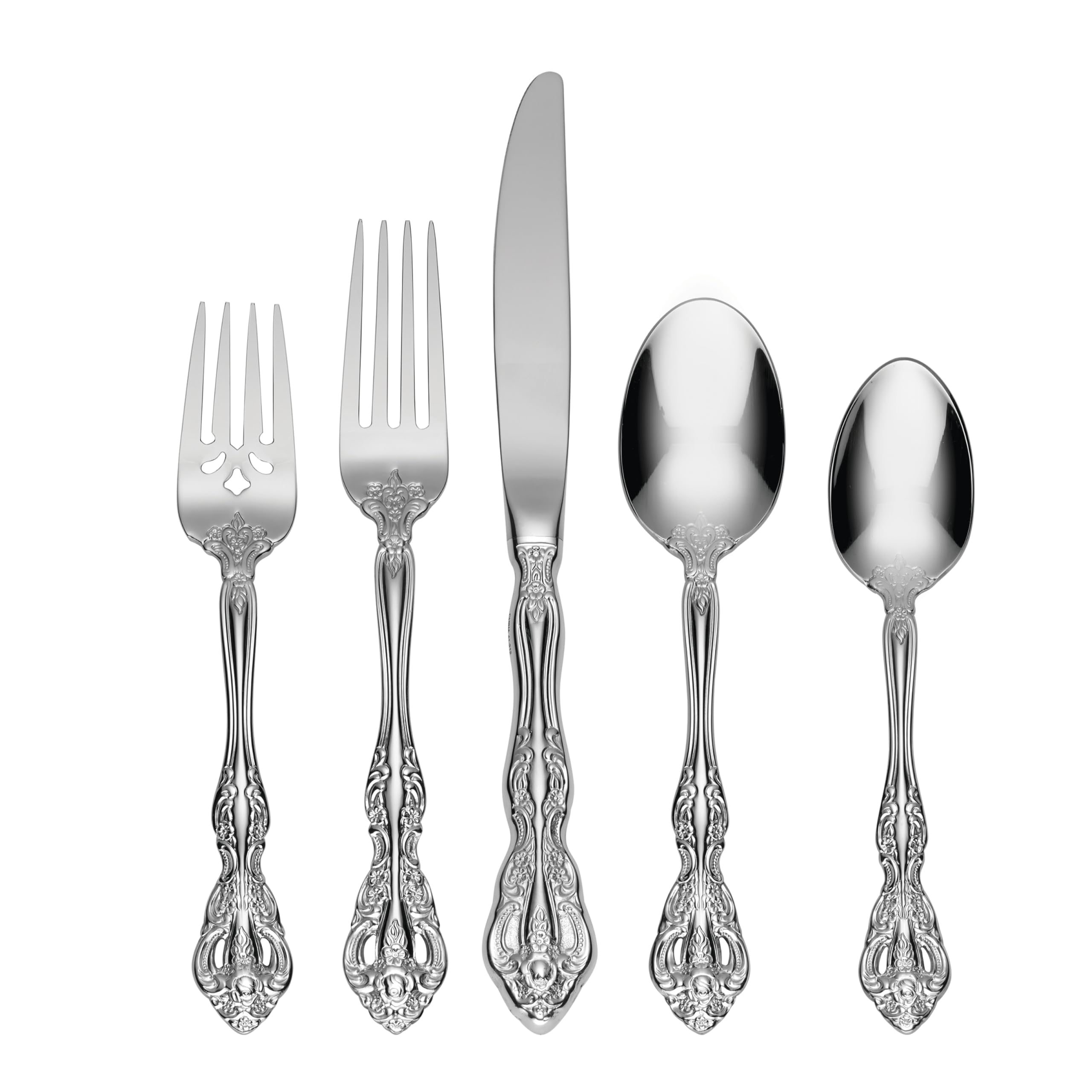 Oneida Michelangelo Dinner Forks Silverware Set for 4, Flatware — Amazon image 16