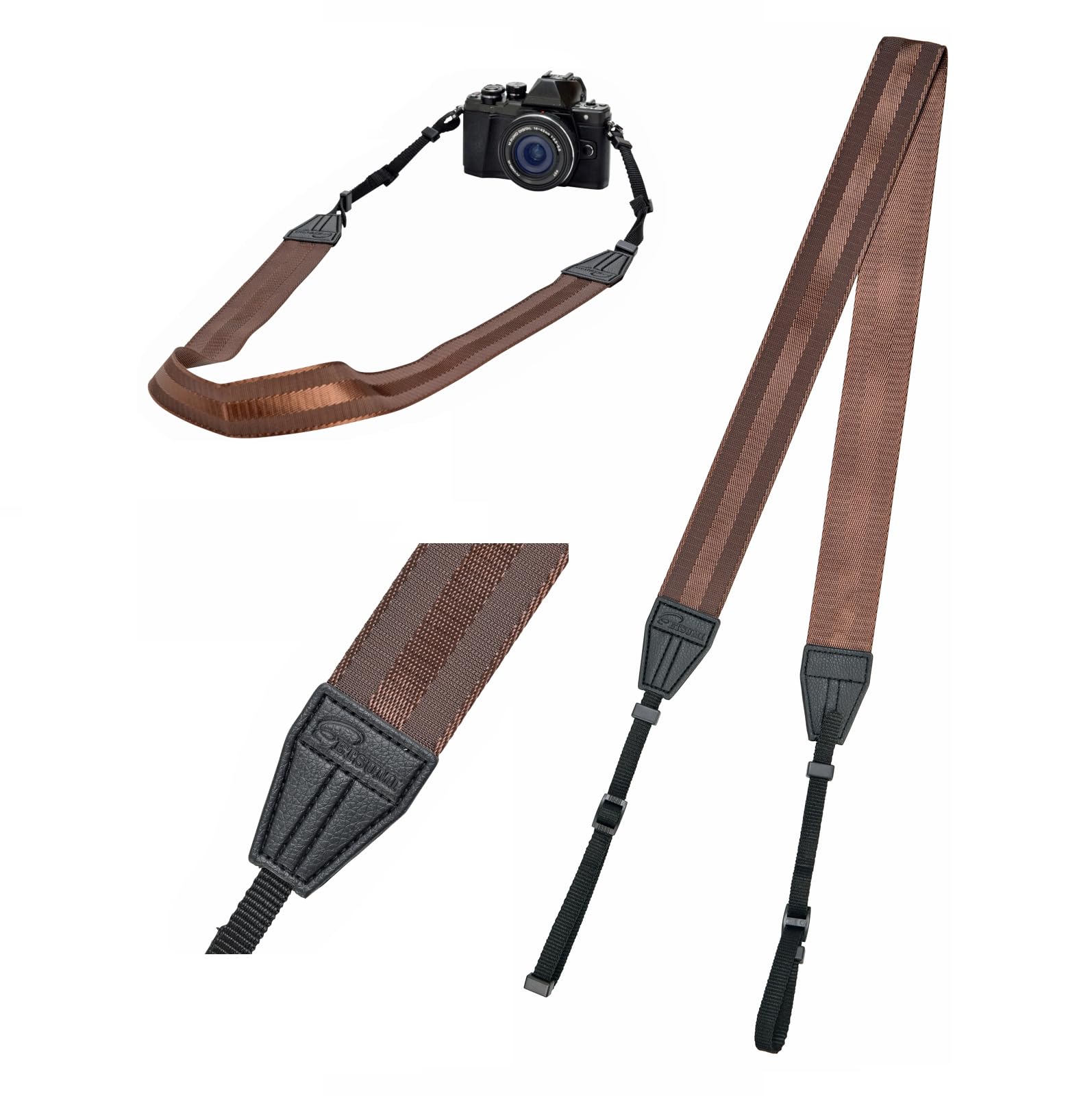Amazon | カメラストラップ 一眼レフ グライド ショルダーストラップ