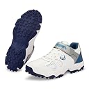 PRO KVH Men's Cricket Spikes Shoes | Extended Plus Series with Maximum Energy Return, Upgraded for New Generation of Cricket | Rubber Toe for Stability and Support (Blue, UK Footwear Size System, Adult, Men, Numeric, Medium, 7) gallery image