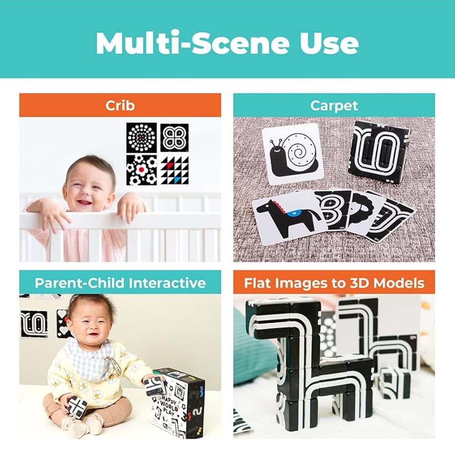 知育玩具 Qbi Magnetic Cubes Amazon.com: QBI Magnetic Blocks for Toddlers Ages 2-4｜STEM