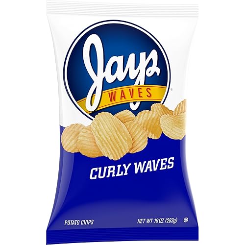 Miniatura 5 de Jays Papas fritas, ondas rizadas, bolsa de 10 onzas