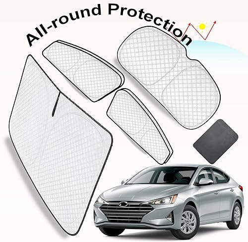 Miniatura 143 de KMF - Parasol de repuesto para parabrisas, cubierta para ventana lateral y trasera, cubierta protectora para visor, para campamento, bebé, bloqueo