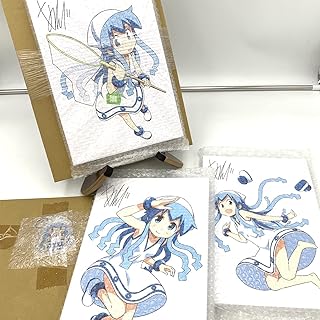 レア 侵略 イカ娘 キャンバスパネル 3種類 期間 A4 キャンバスパネル 特典アクリルキーホルダー 秋田書店 オンライン
