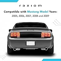 Vista 3 de Kit de arnés de luz trasera secuencial Raxiom con enchufe de ajuste y cable de reproducción automática. Compatible con Mustang 2005-2009