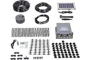AEO Solar-Powered Automated Greenhouse Watering System