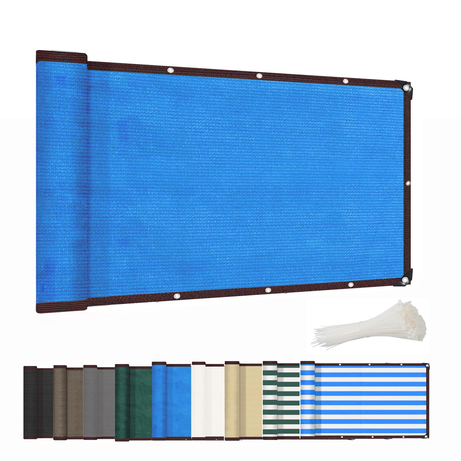 Kebinmaoyi Premium Greenhouse Shading Sunshade Netting for Plants, Effective Protection from Sunlight, for Garden, Patio, Plant,Flower,Chicken Coop,Carport, Blue,2.2x4m(3.6ft x11.8ft)