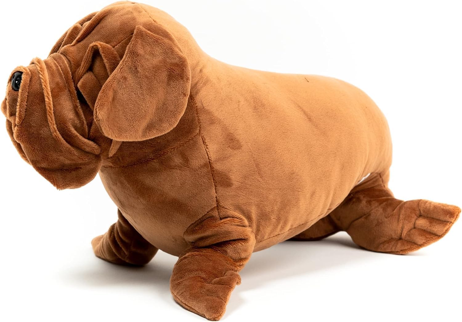 Randimals Sea Lion Plush Stuffed Toy Mastiff Dog Face 15”, Soft & Huggable, Premium Quality Hybrid Animal Friend Encourages Adventure & Imagination