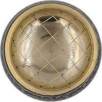 Vista 3 de DharmaObjects Quemador de incienso de carbón de latón decorado