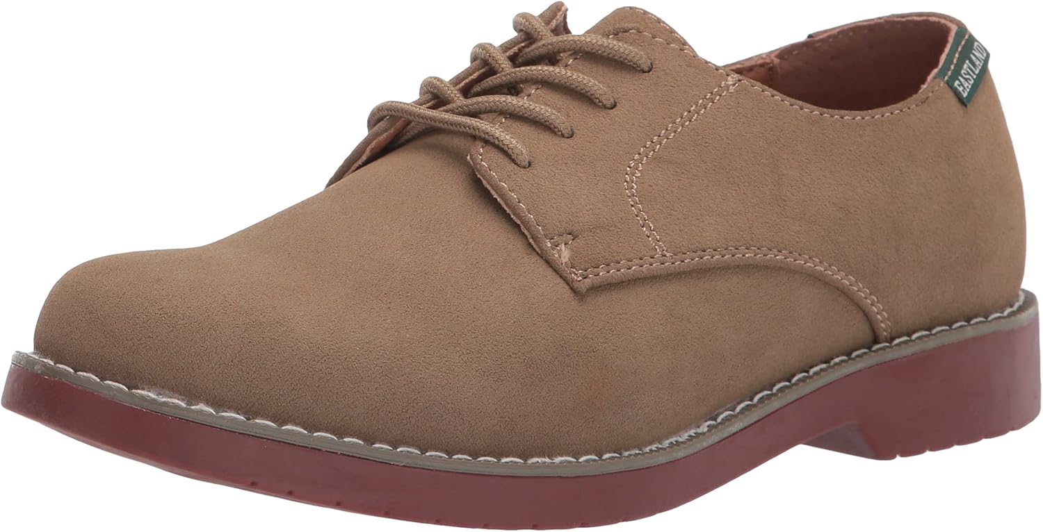 Eastland Kids Buck Oxford, Khaki Suede, 7 US Unisex Big