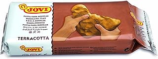 Jovi Air Dry Pâte à Modeler Autodurcissante Terracotta 1kg (89)