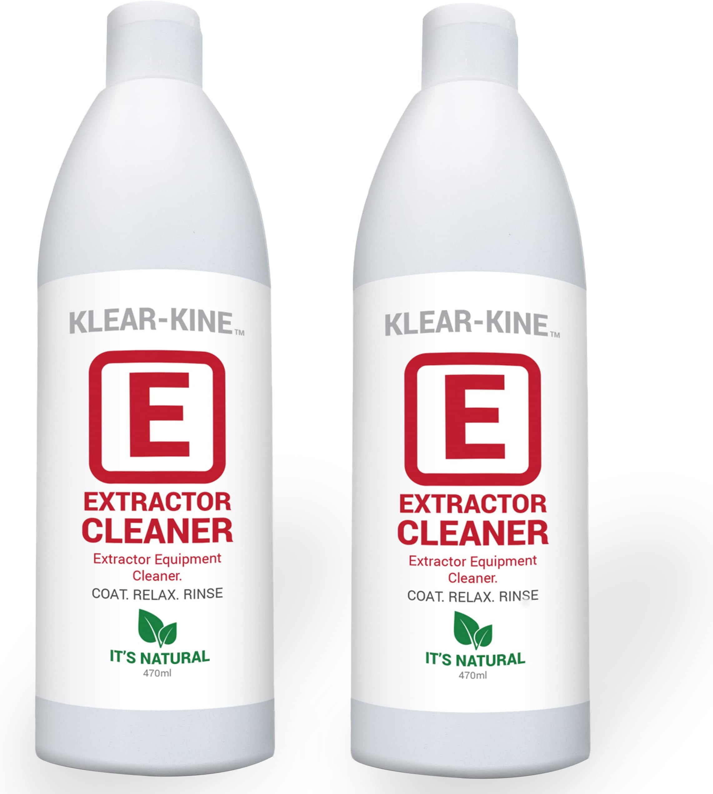 Extractor Cleaner | Professional Grade Closed Loop & Tube Cleaner | 470ml Bottle | 2 Pack