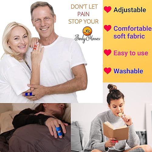 Miniatura 3 de BodyMoves - Férulas para dedos fracturados o para la rehabilitación posquirúrgicas y protectores para aliviar síntomas de artritis y dedos en