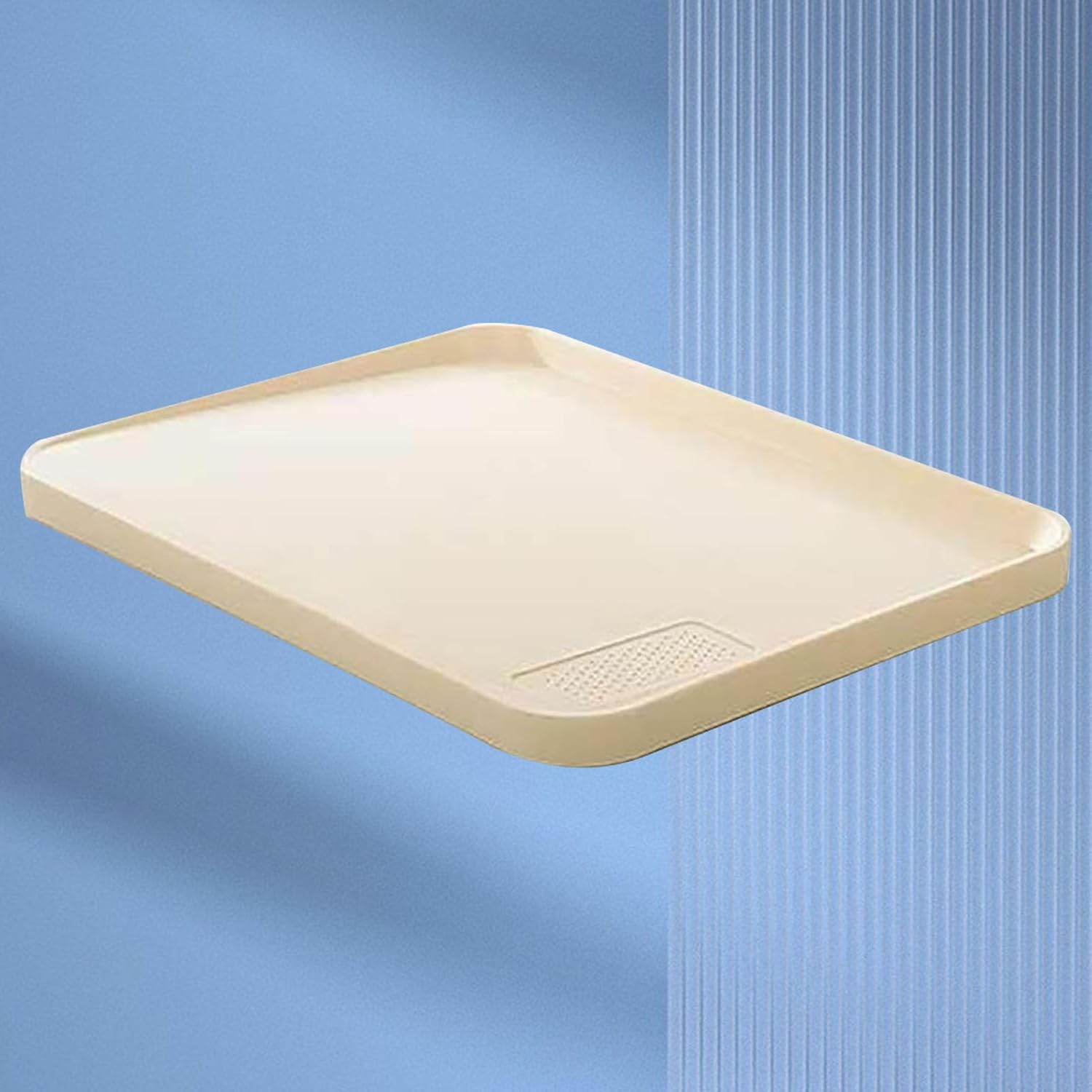 Chopping Board, Kitchen Cutting Board Raised Edges Anti Skid Double Sided High Safety Sturdy PP Plastic Cutting Board for Cooking Home