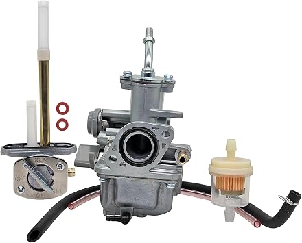 Carburetor For Yamaha Badger Grizzly Raptor 80 50 Champ 100 YFM80 YFM100 YFM50 1985-2008 Carb W/Fuel Valve Petcock