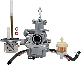 Carburetor For Yamaha Badger Grizzly Raptor 80 50 YFM Champ 100 YFM80 YFM50 1985-2008 Carb W/Fuel Valve Petcock