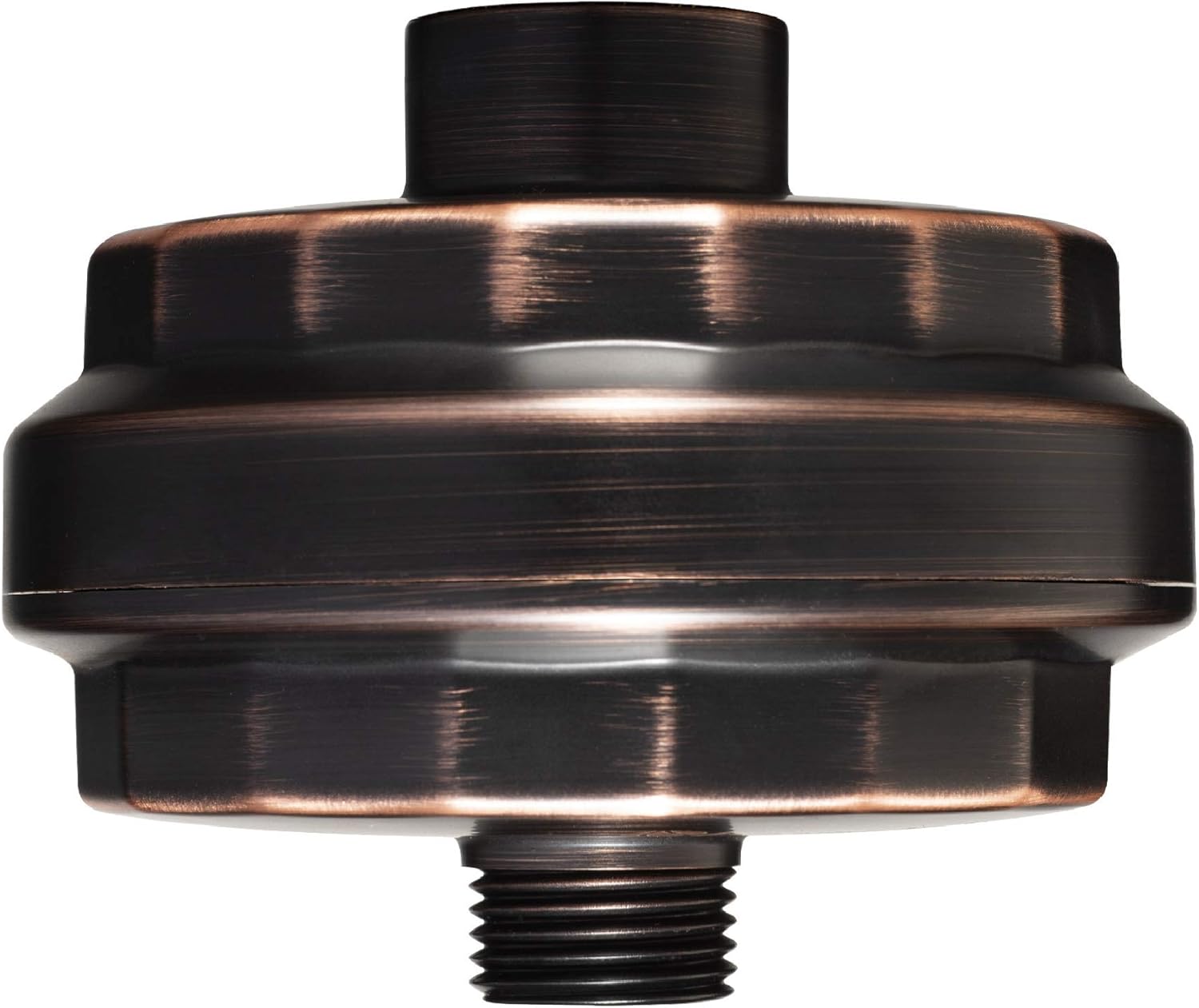 Brondell VivaSpring Compact Shower Filter, Rubbed Bronze