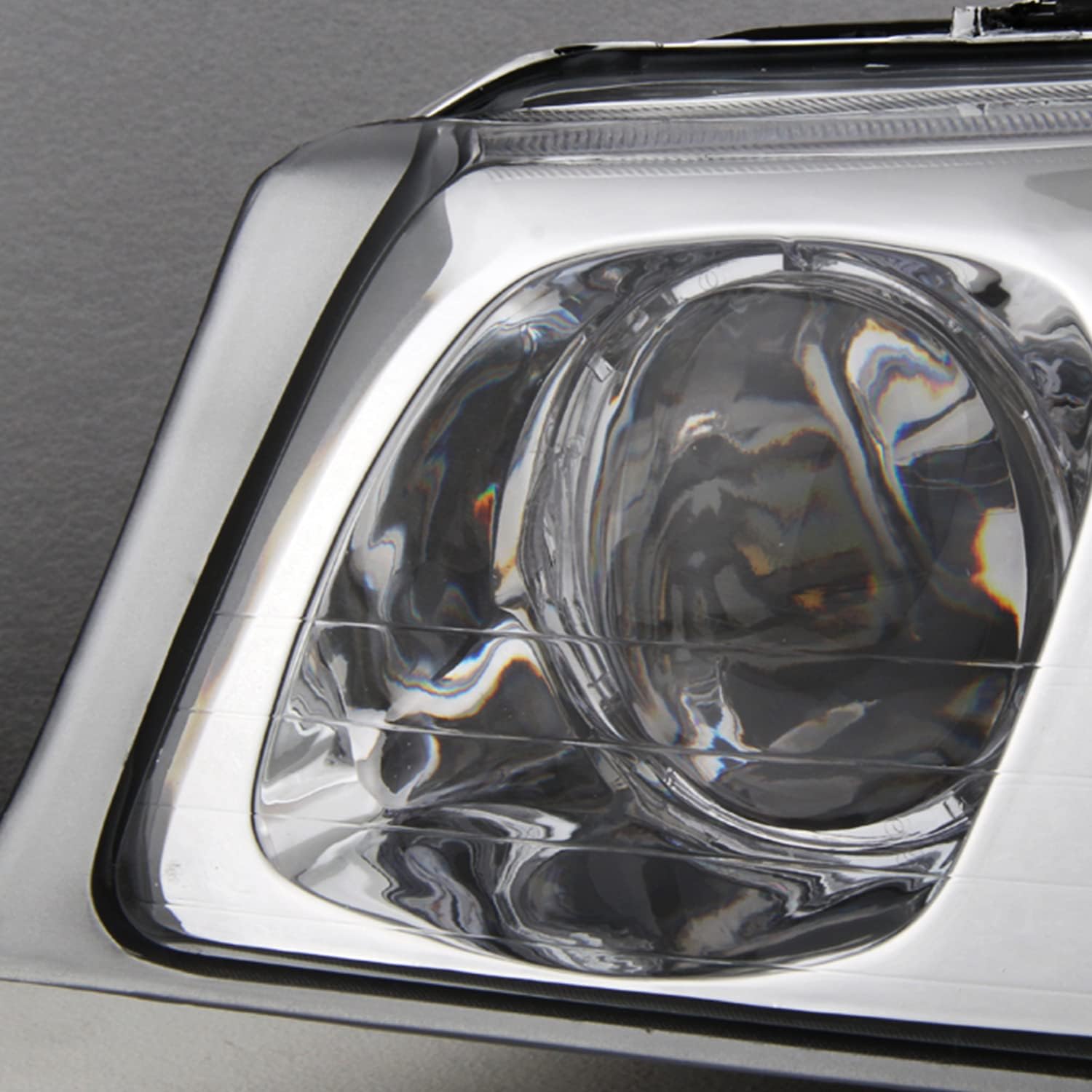 AKKON - For Lincoln Town Car OE Replacement Chrome Bezel Headlights Driver/Passenger Head Lamps Pair New