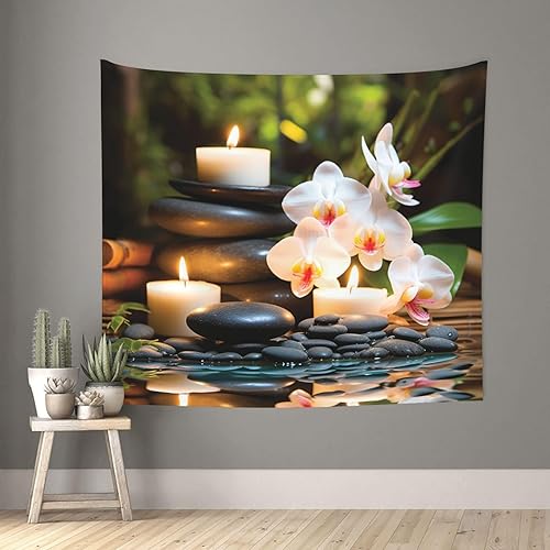 NONHAI Relaxation with Massage Spa Tapestry for Bedroom Aesthetic Tapestries
