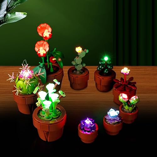 Juego de luces LED para Lego 10329, versión clásica, iluminación de bloques de construcción, modelo compatible con Lego 10329 (solo luces, sin