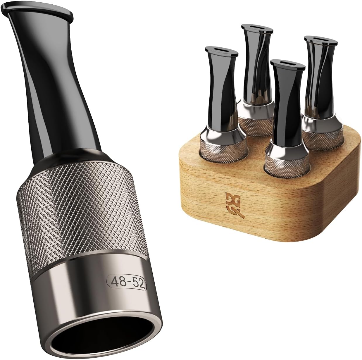 Cigar Mouthpiece for Men and Women, Titanium Gray