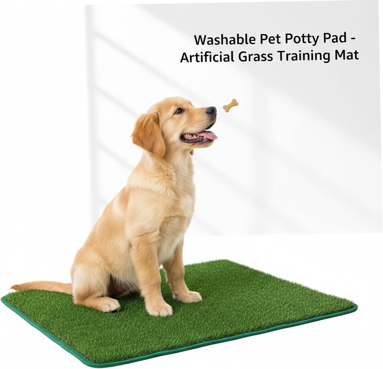 Artificial Grass for Dogs Potty Dog Grass Pad, 18x28 Inch Artificial for Dogs Potty Training, Realistic Turf Mat for Indoor & Balcony Use