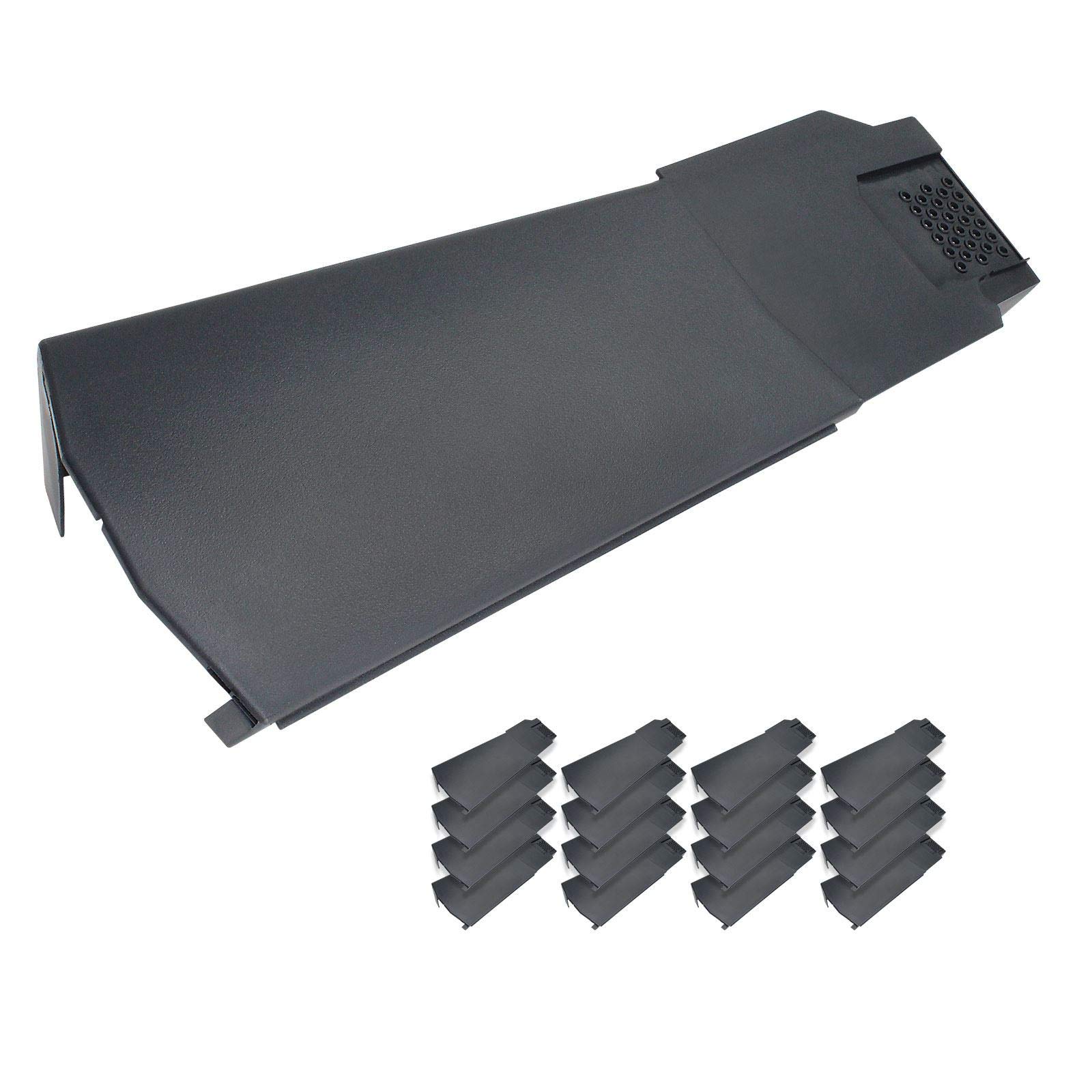 Klober KR9790-0429 Contract Dry Verge Unit (16 Pack) - Right, Grey