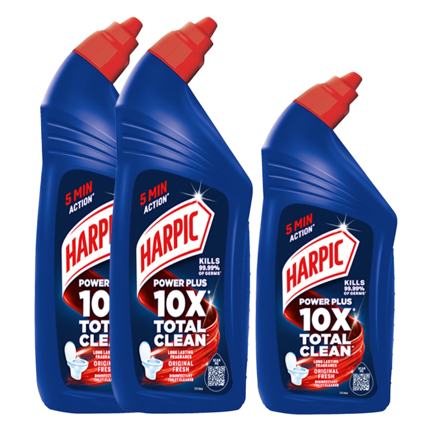Harpic 2.5 Litre - Original, Disinfectant Toilet Cleaner Liquid | Suitable for Toilet Bowls