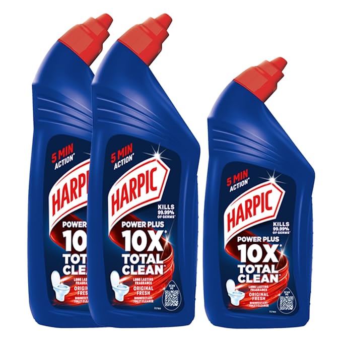 Harpic 2.5 Litre - Original, Disinfectant Toilet Cleaner Liquid | Suitable for Toilet Bowls